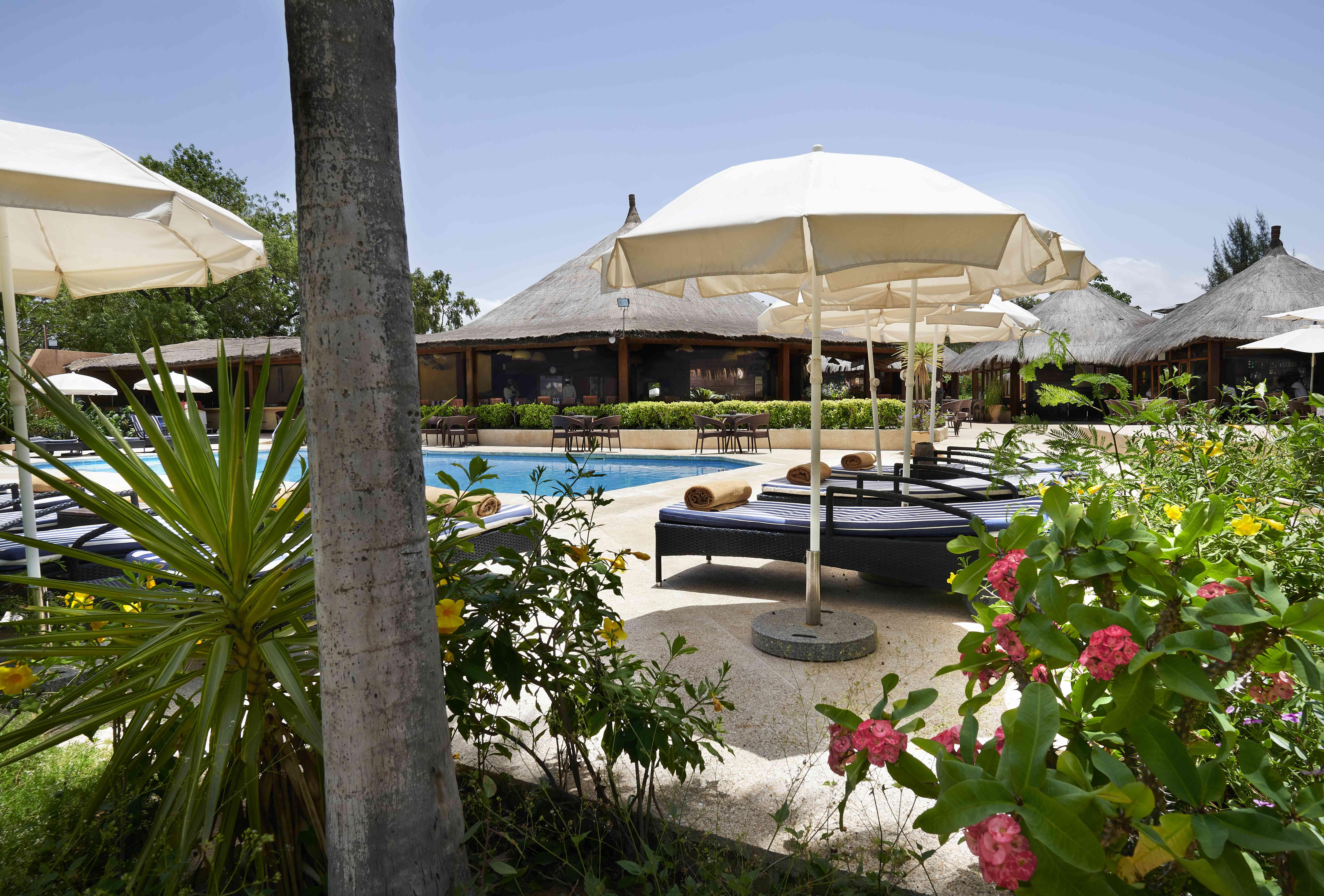 Le Saly Hotel & Hotel Club Filaos Exteriör bild