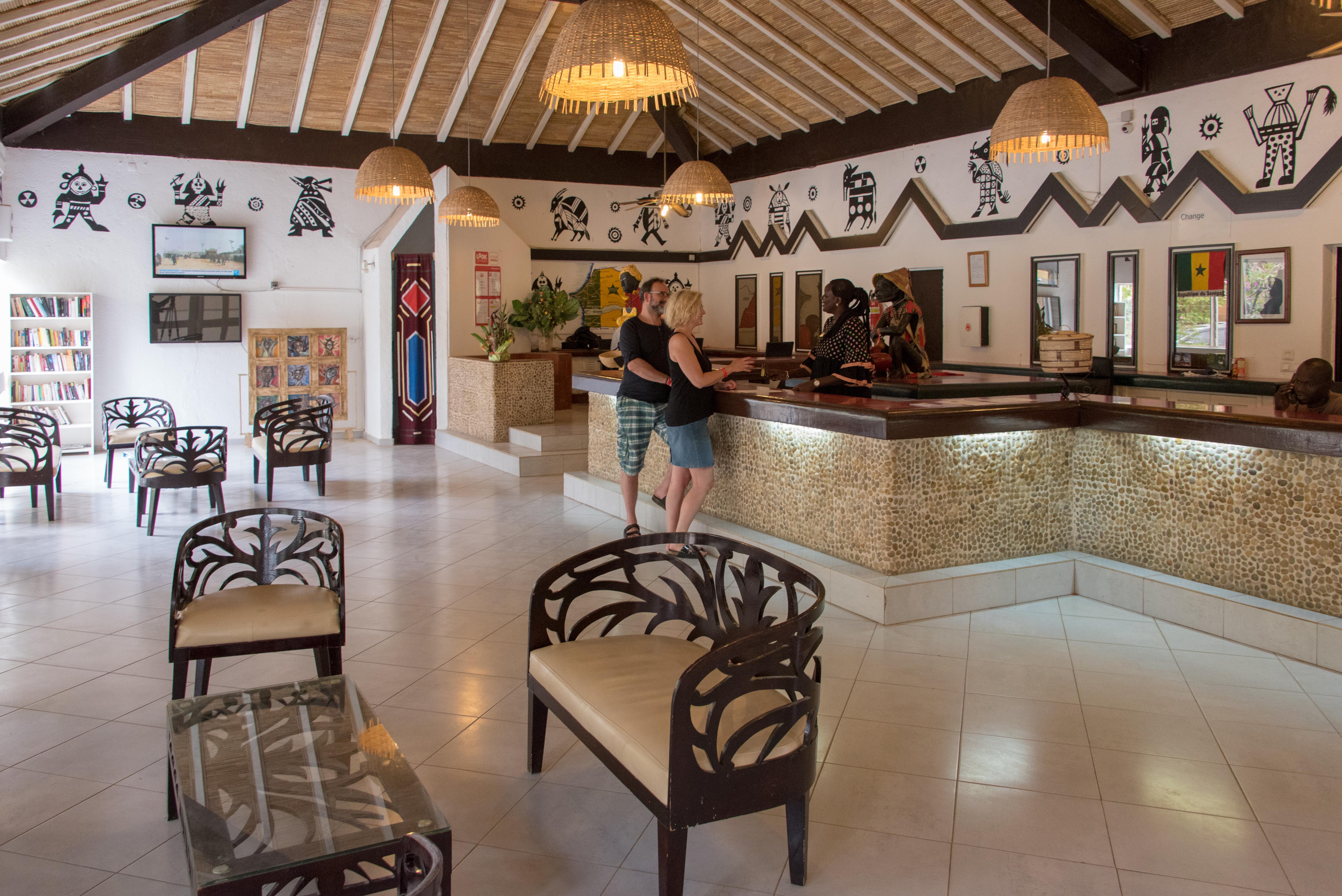 Le Saly Hotel & Hotel Club Filaos Exteriör bild